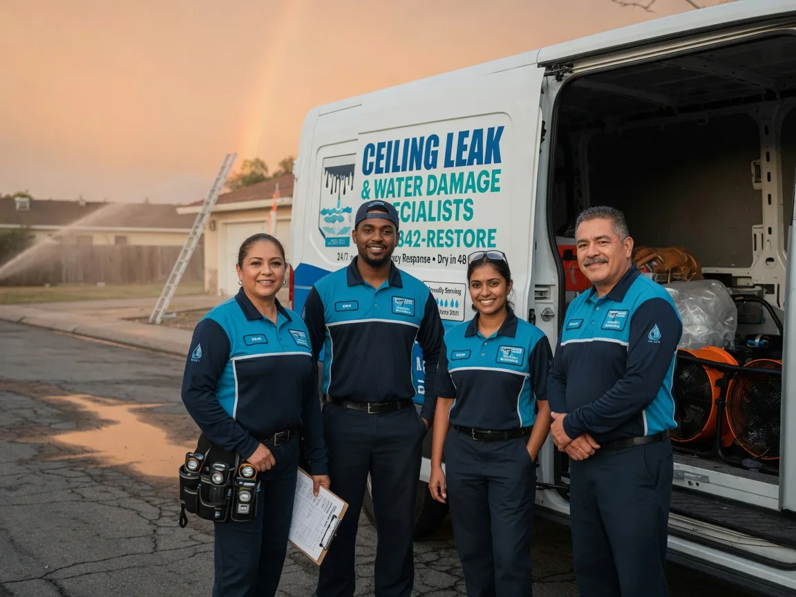 Ceiling Leak Cleanup company in Huxley, IA
