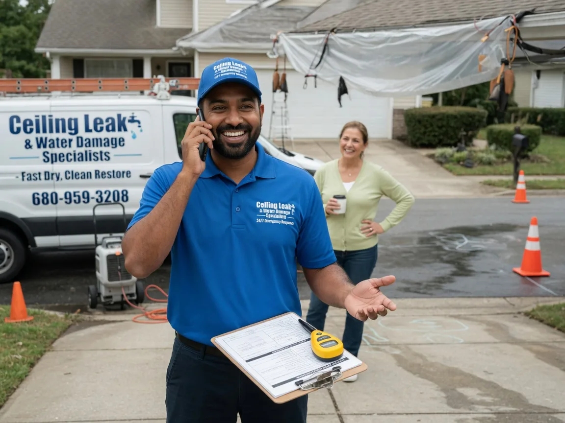 Ceiling Leak Cleanup Huxley, IA FAQs
